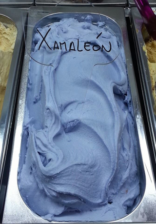 Illustration for article titled This Ice Cream Changes Color When You Lick It